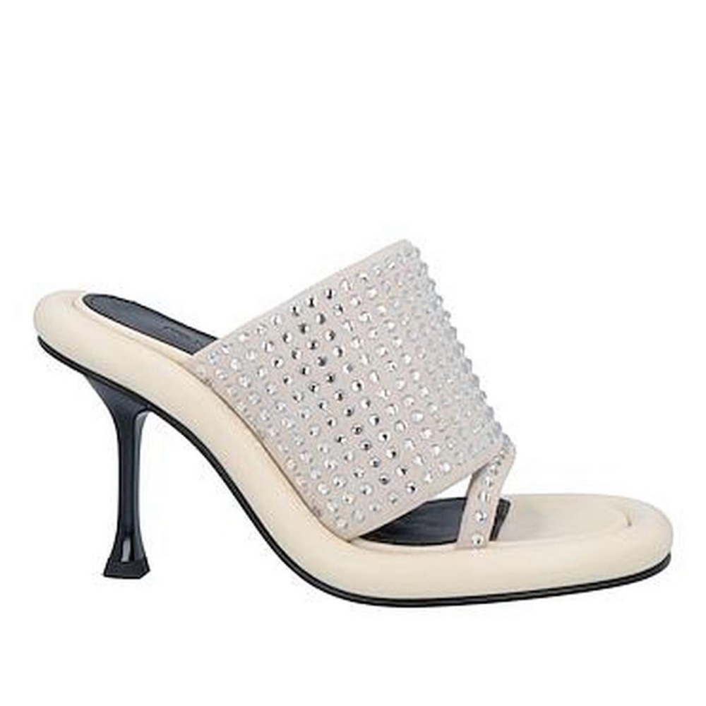 JW Anderson Bumper Tube Embellished Sandal Mule Sz 10